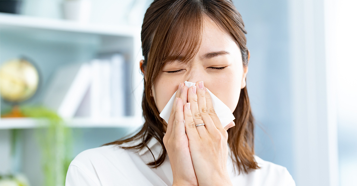 花粉症でお悩みの方へ